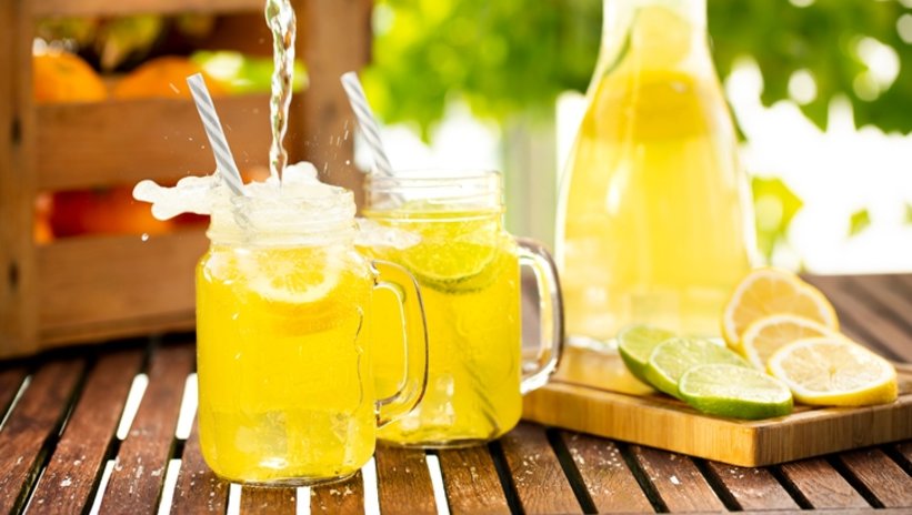 Homemade lemonade