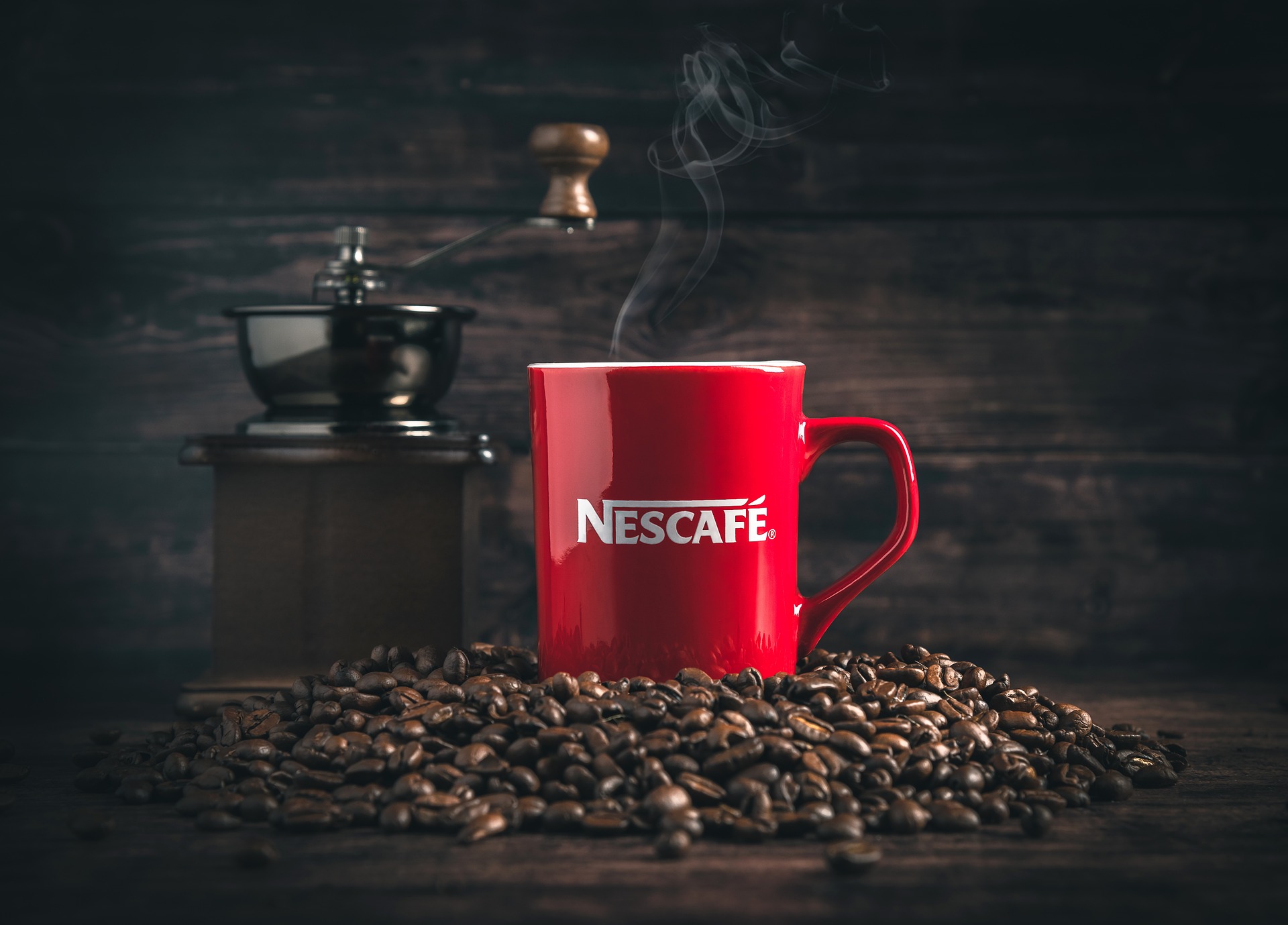 Nescafé with milk