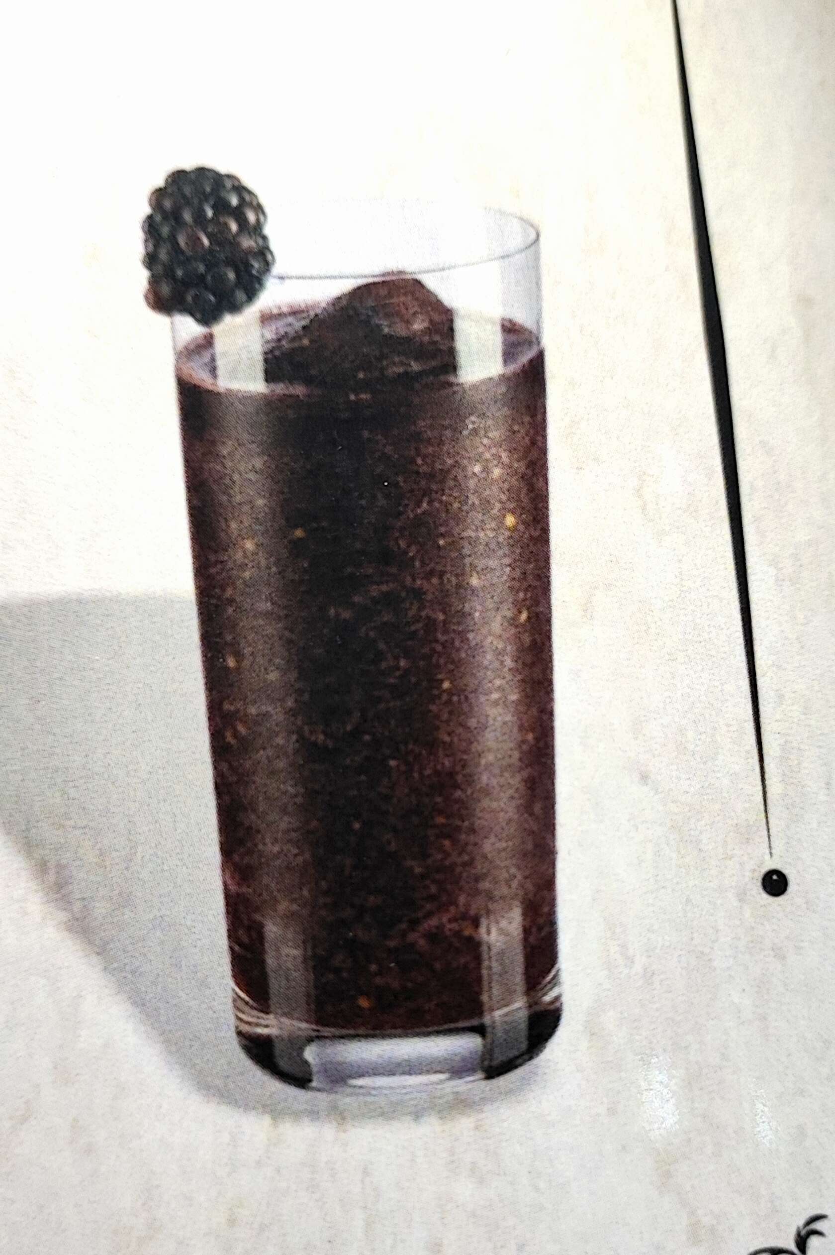 Frozen blackberry