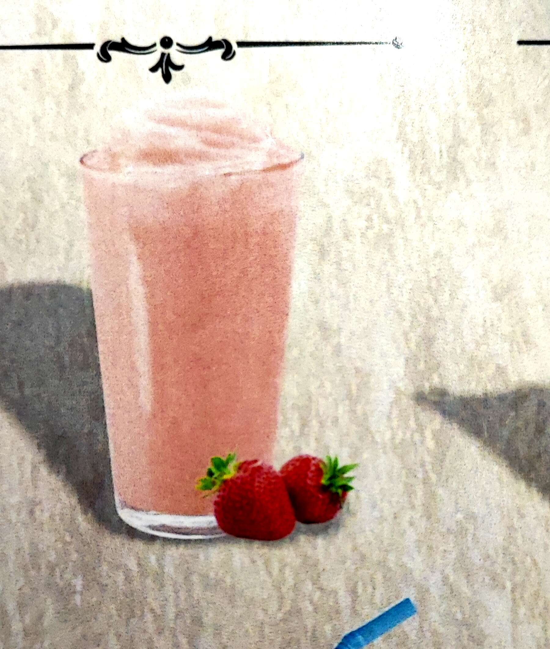 Frozen strawberry