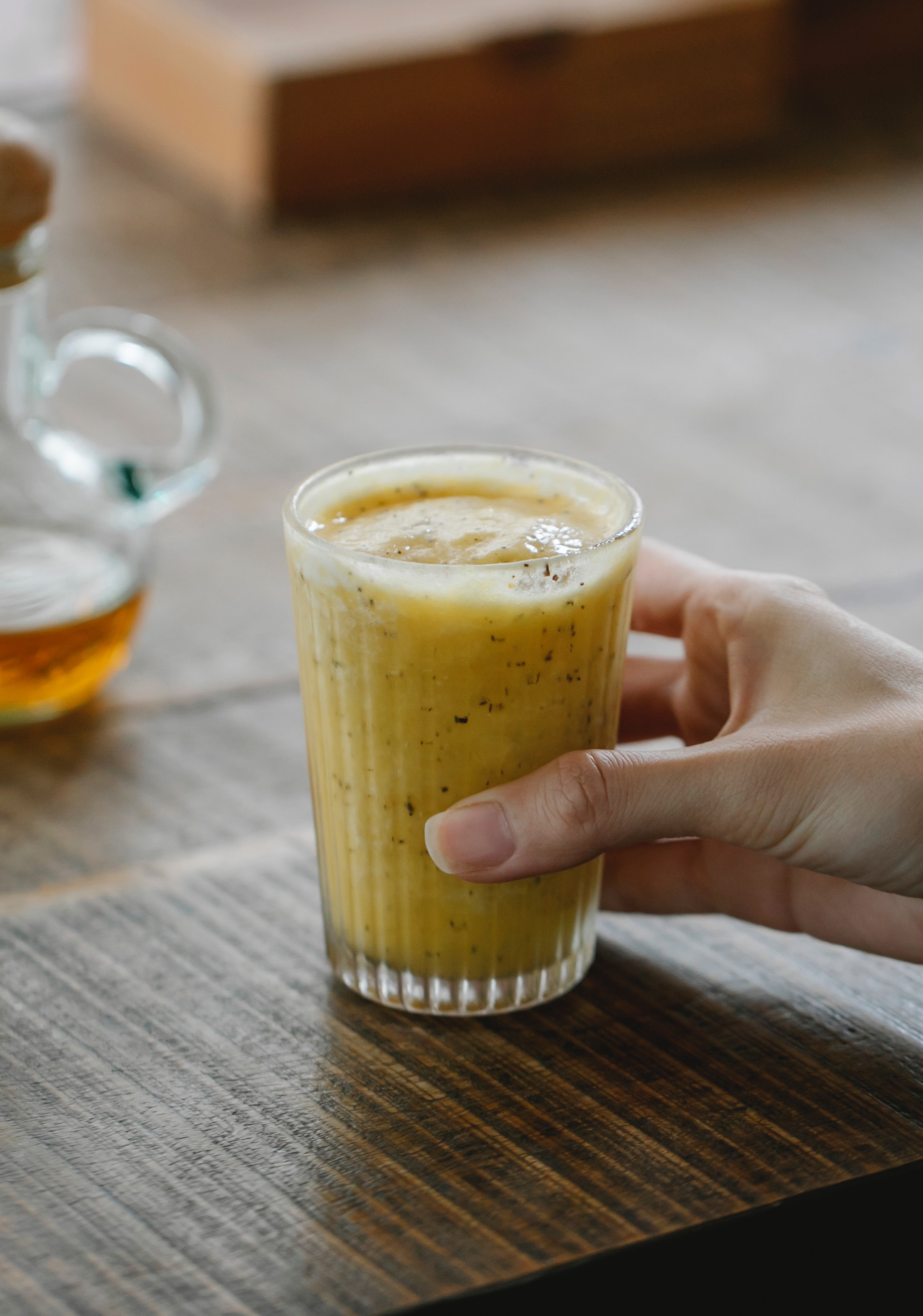 Banana frozen drink