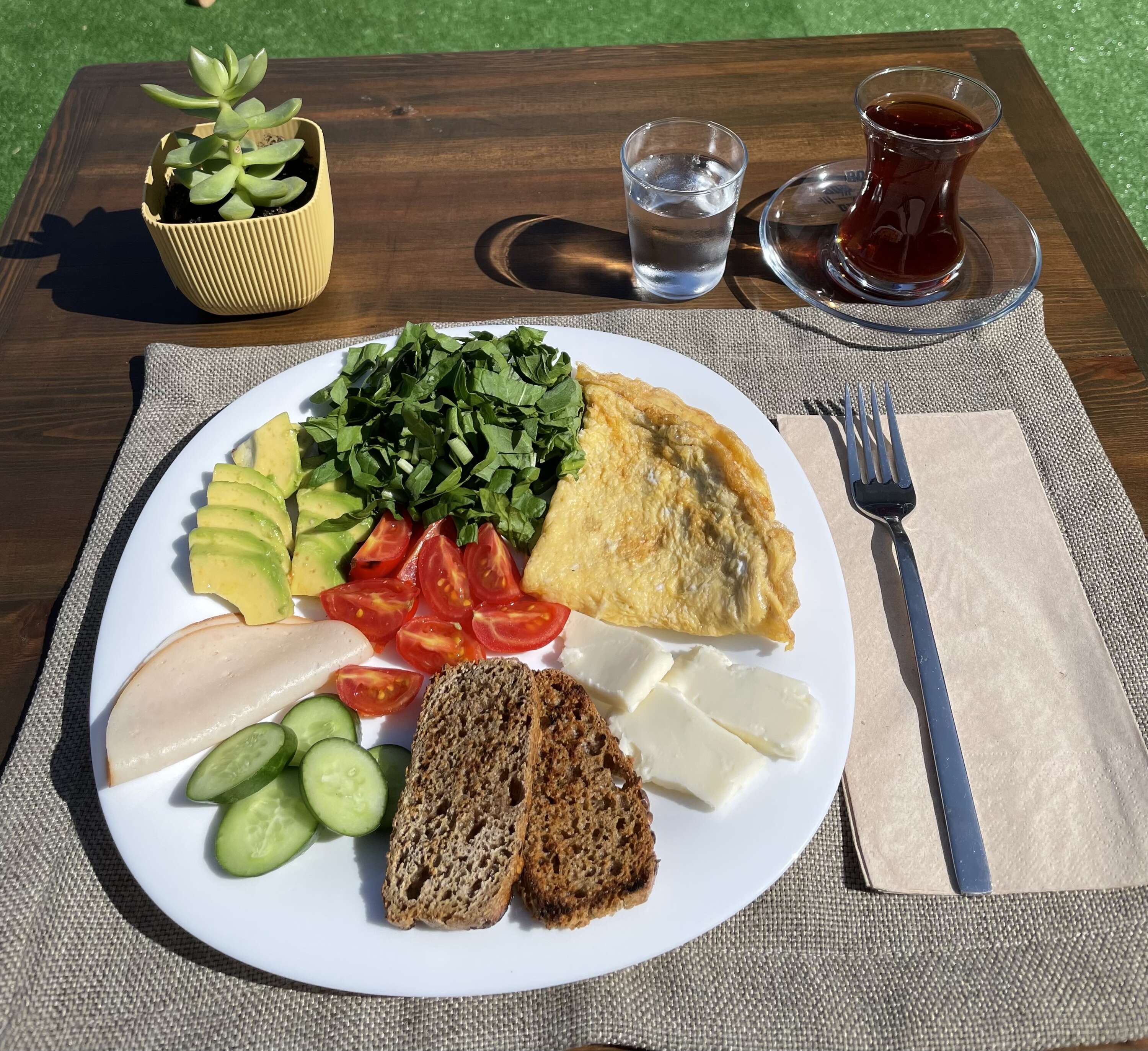 Kahvaltı tabağı 