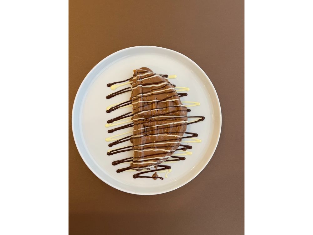 3 çeşit çikolatalı waffle