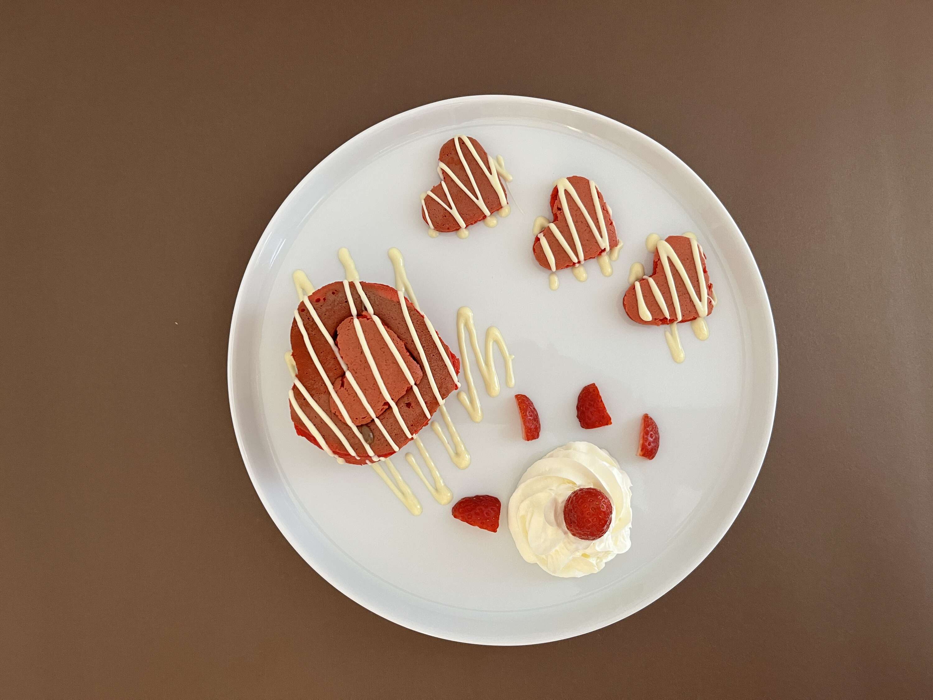 Red velvet pankek