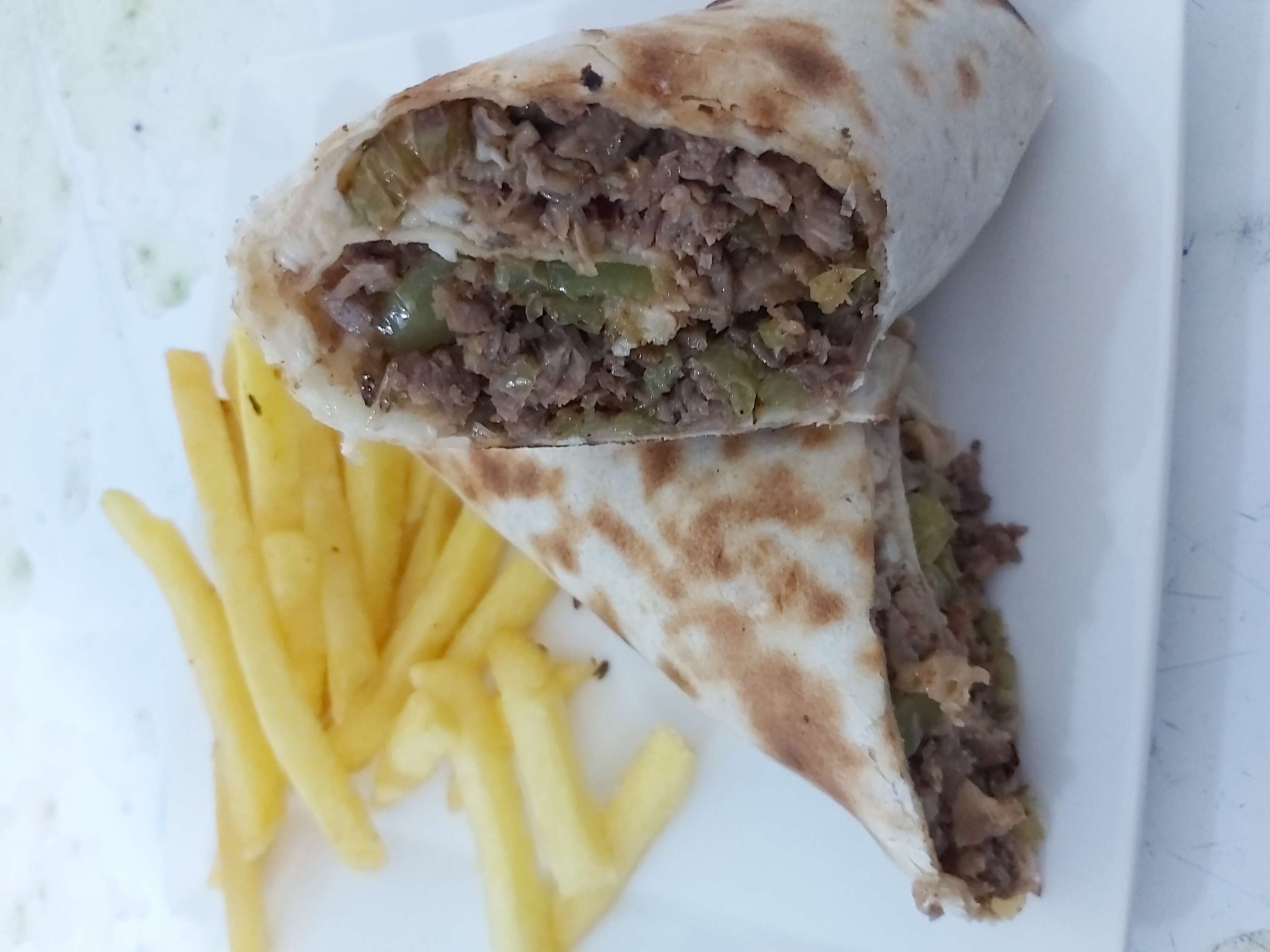 Beef wrap