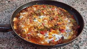 Kavurmalı menemen