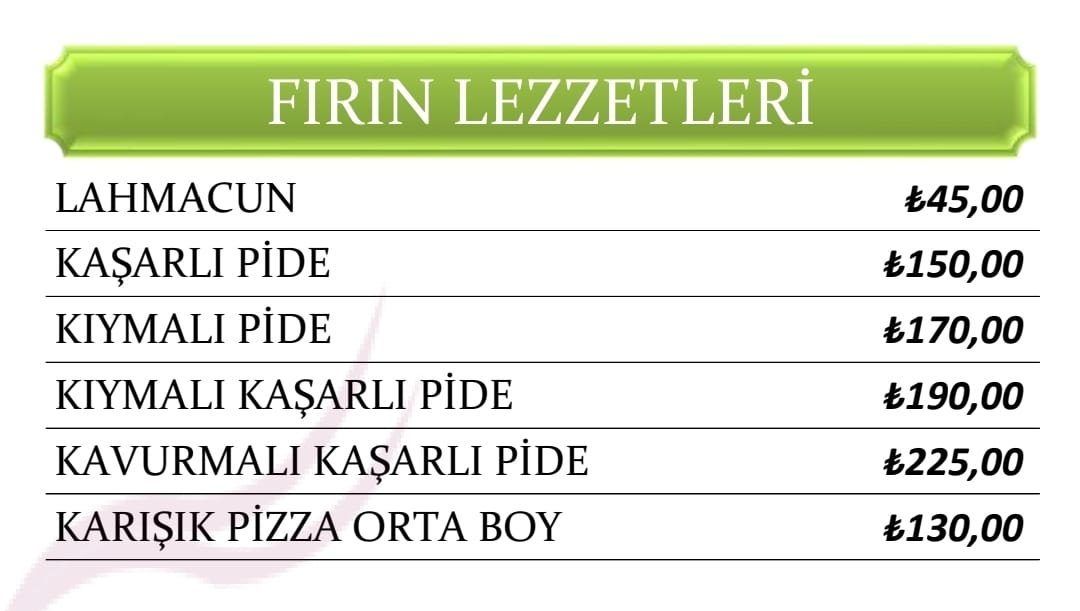 FIRIN LEZZETLERİ