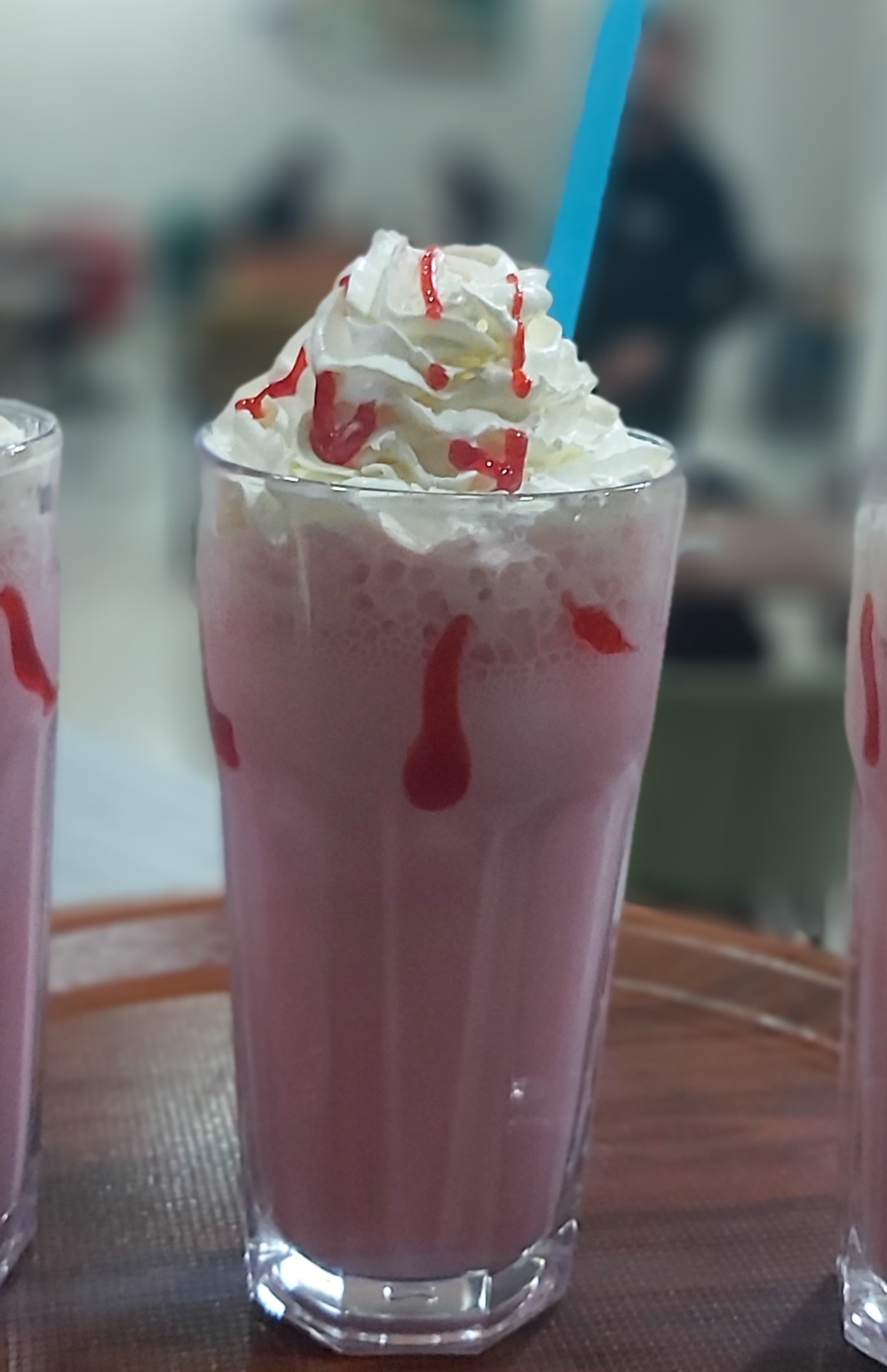 Strawberry milkshake
