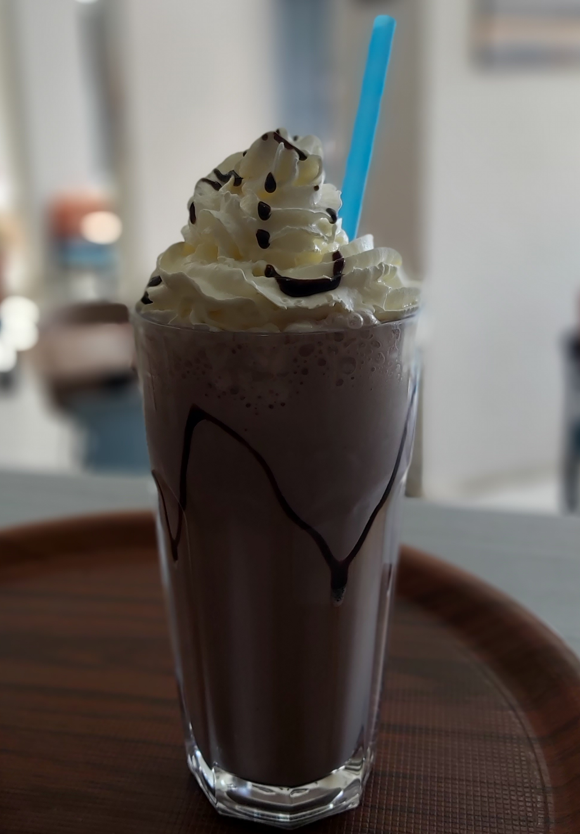 Chocolate milkshake
