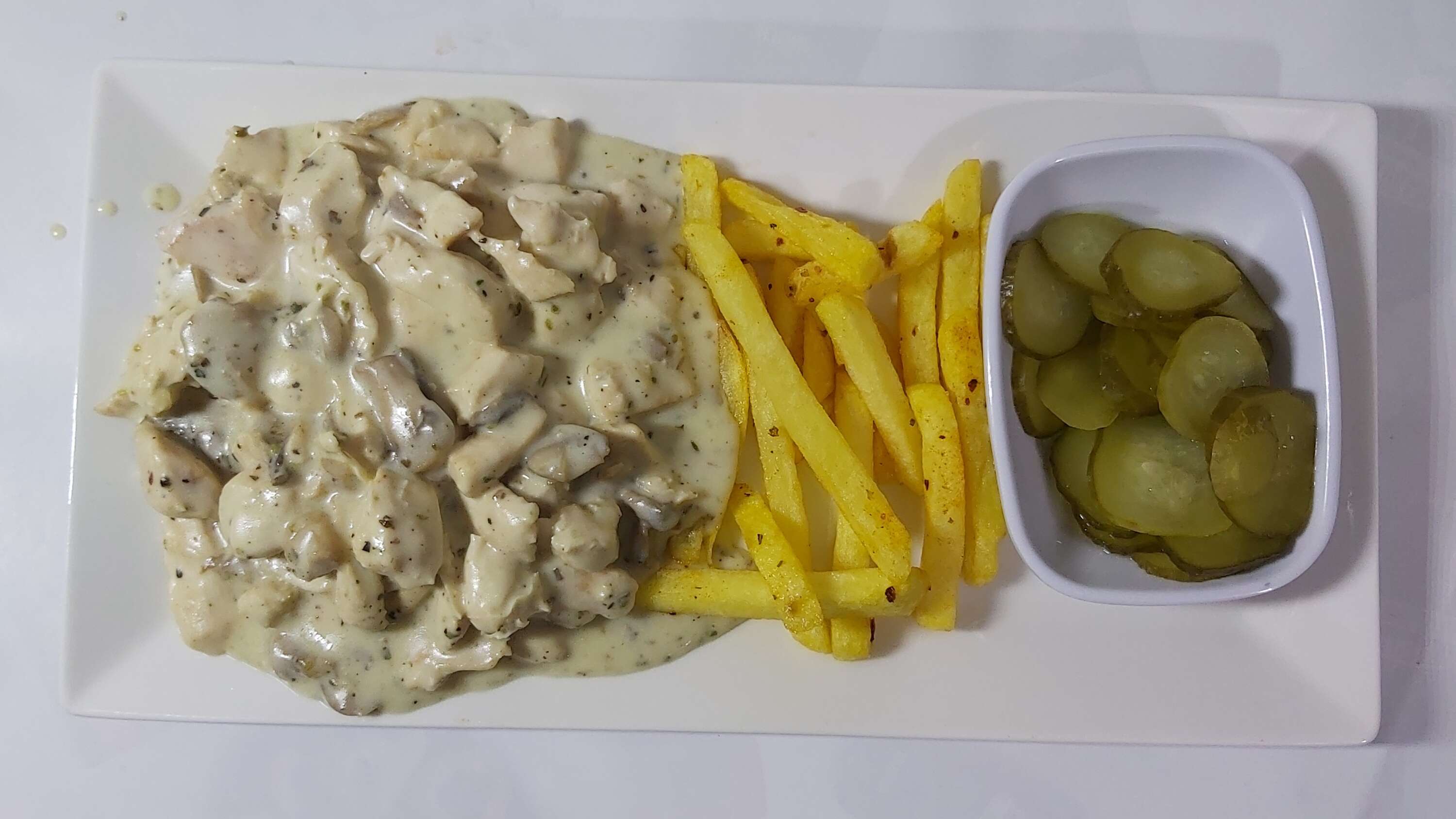 Chicken with Béchamel Sauce