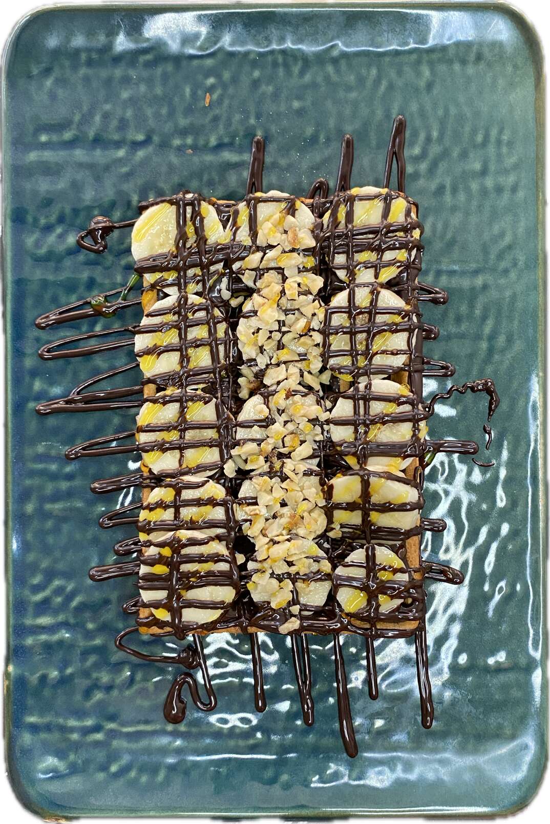 Artisan Waffle with Banana