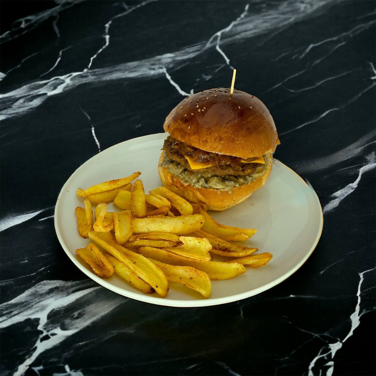 MILANO MUSHROOM BURGER