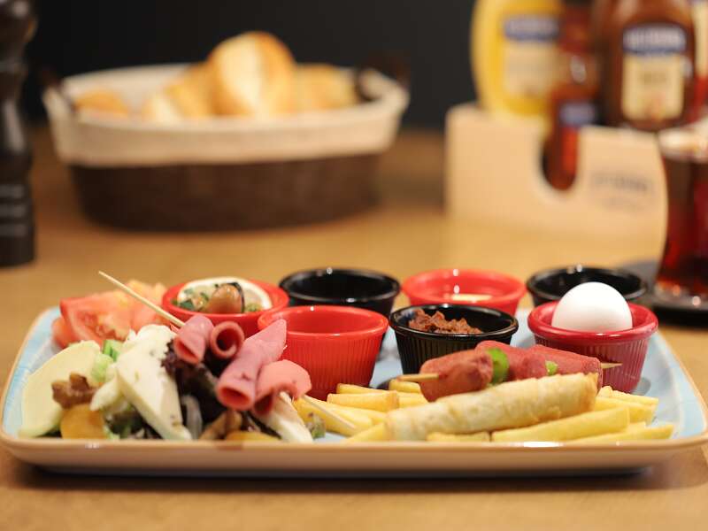 Turkish breakfast plate
