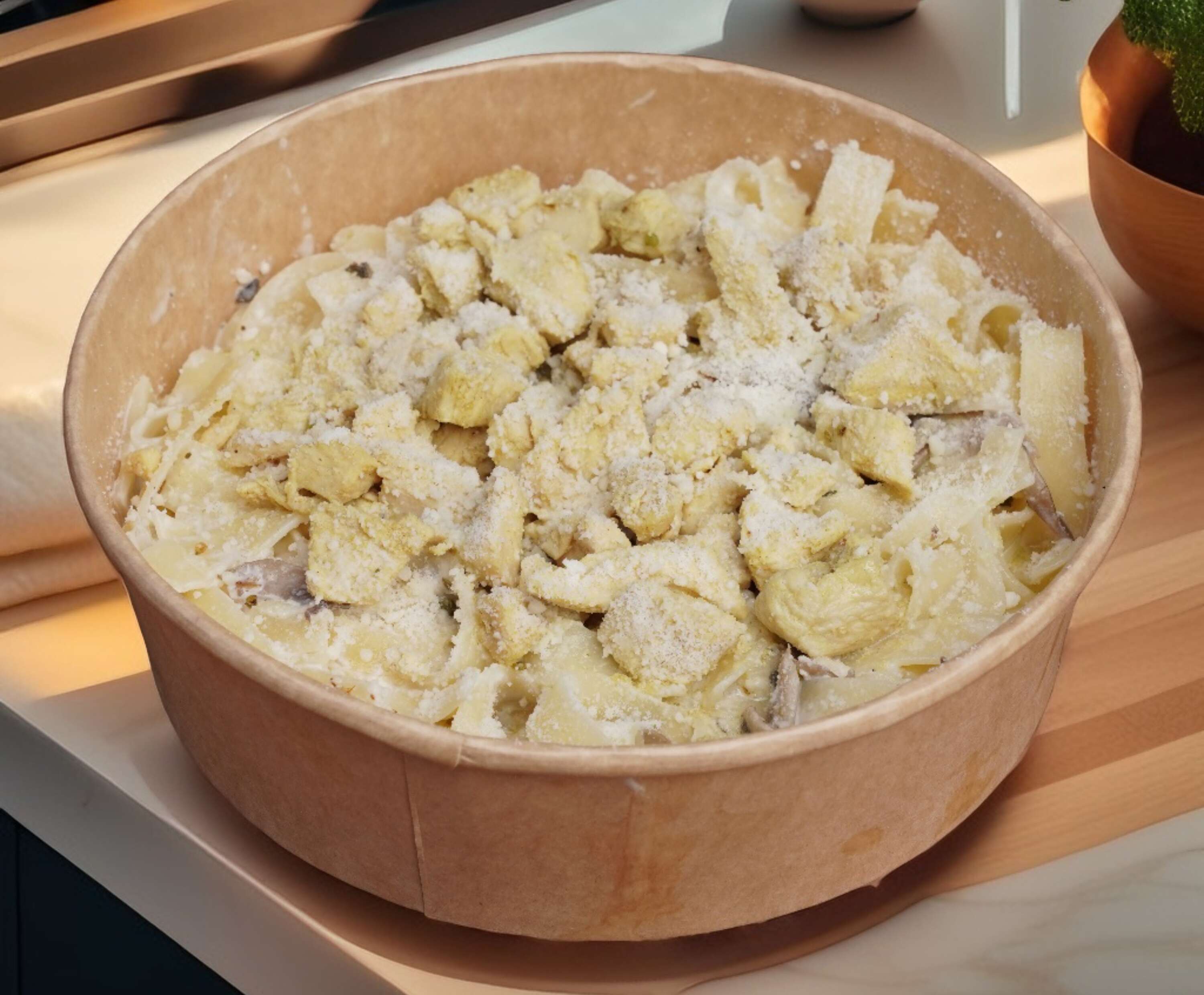 Köri Tavuklu Makarna (300 gr.)