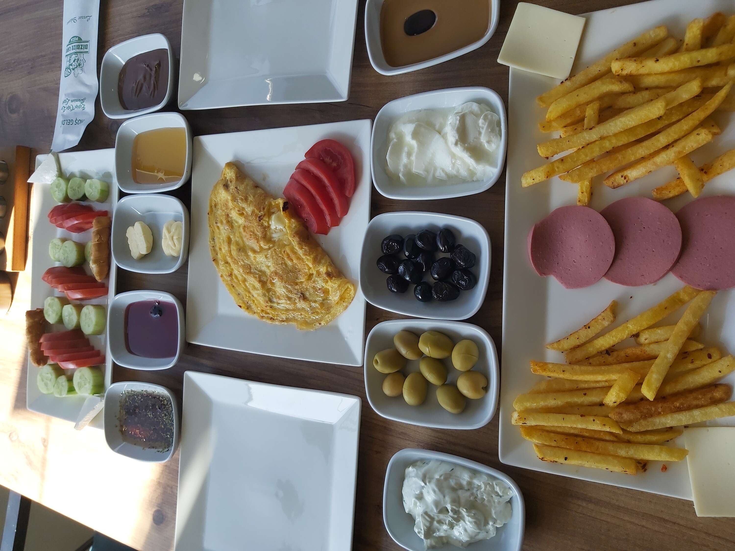Turkish breakfast spread (for 2)
