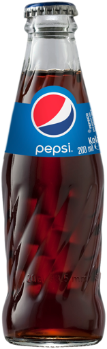 Pepsi in a glass bottle