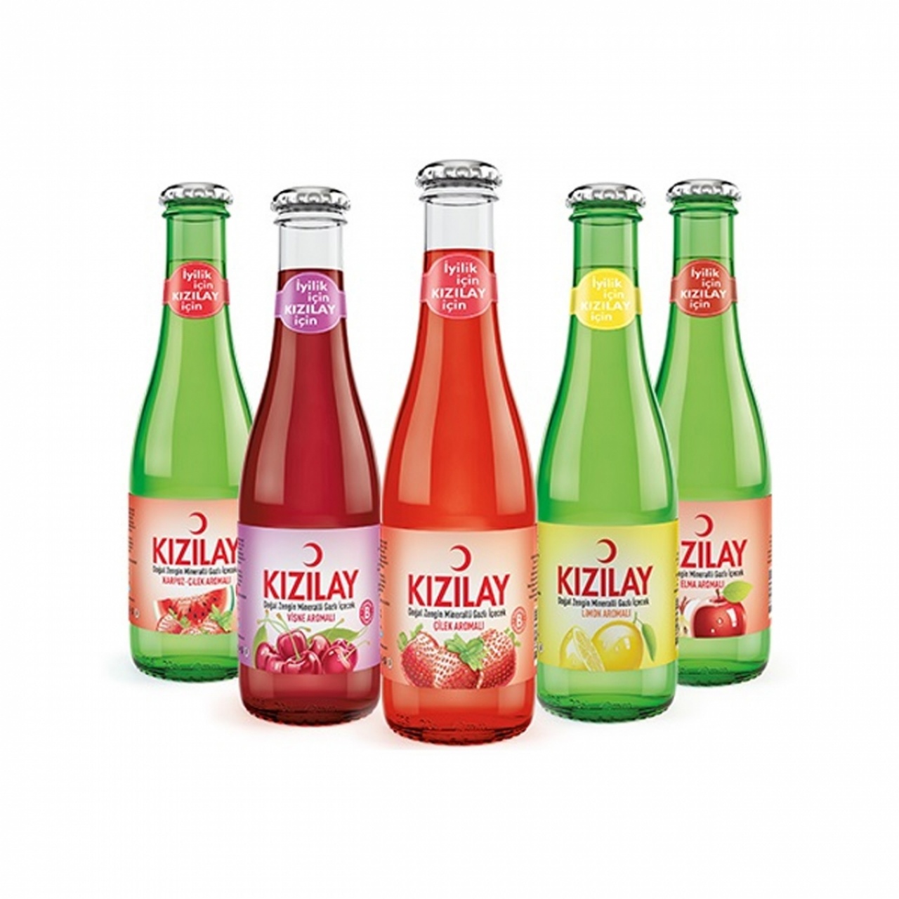 Fruit soda (lemon or watermelon-strawberry)