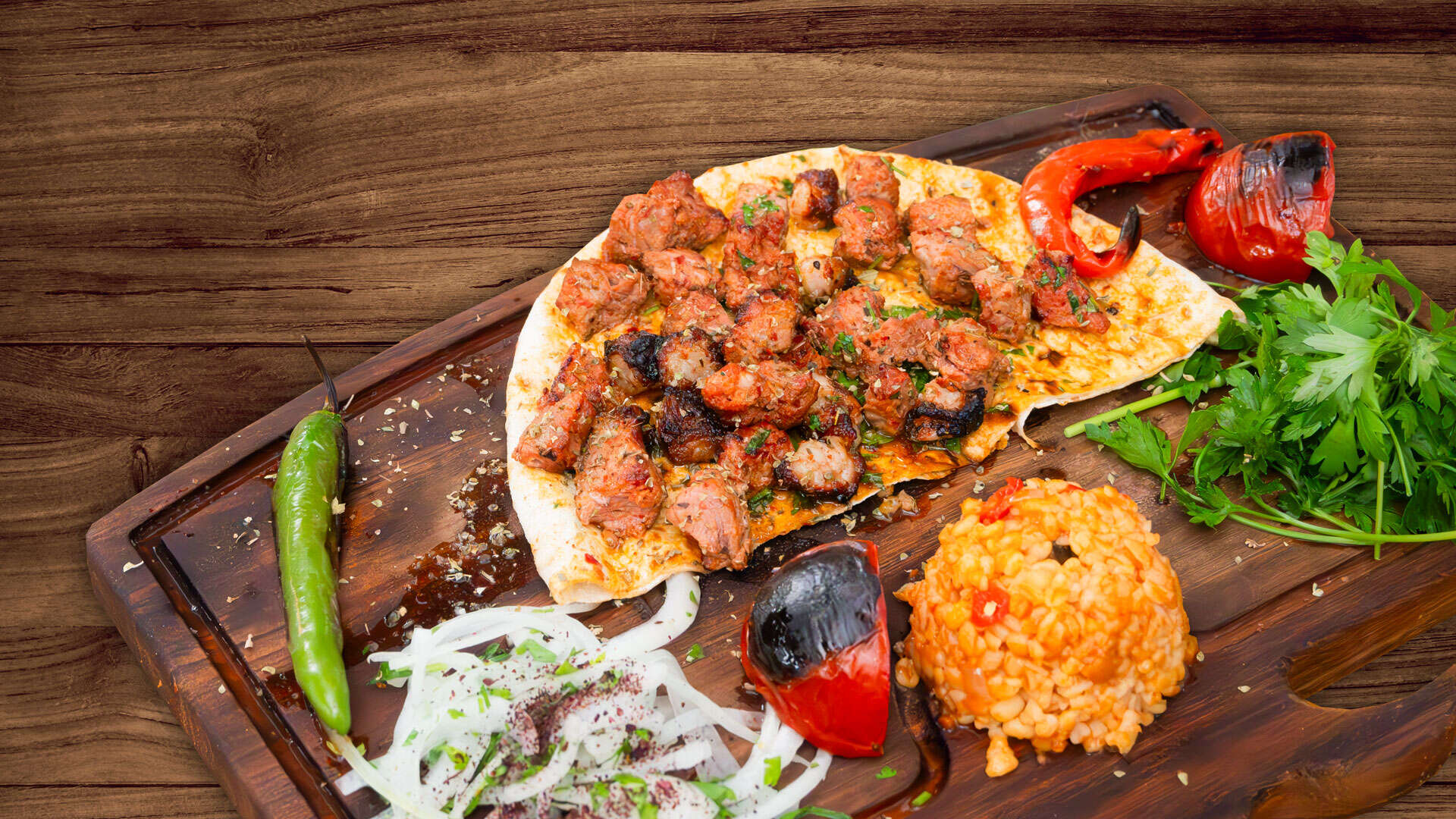 Çöp şiş (Turkish lamb skewers)