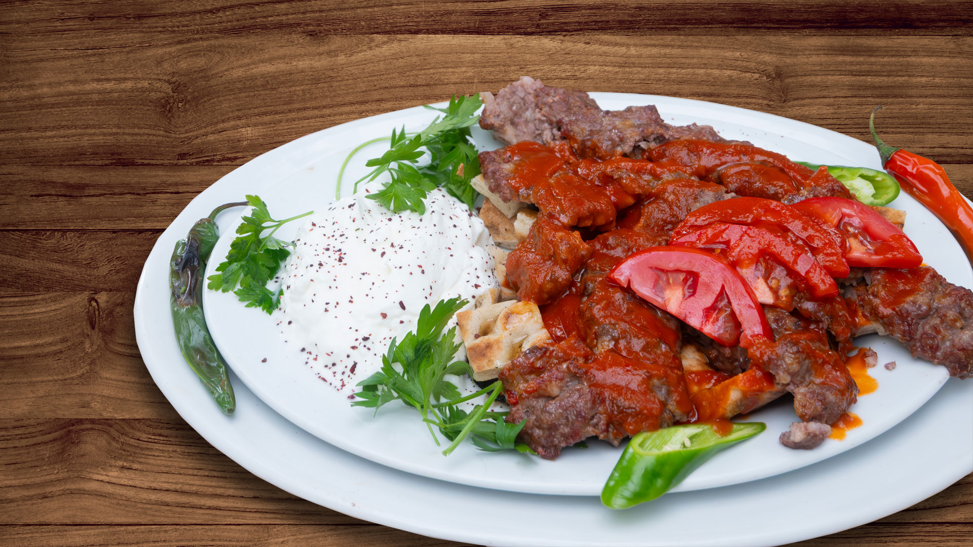 Iskender kebab