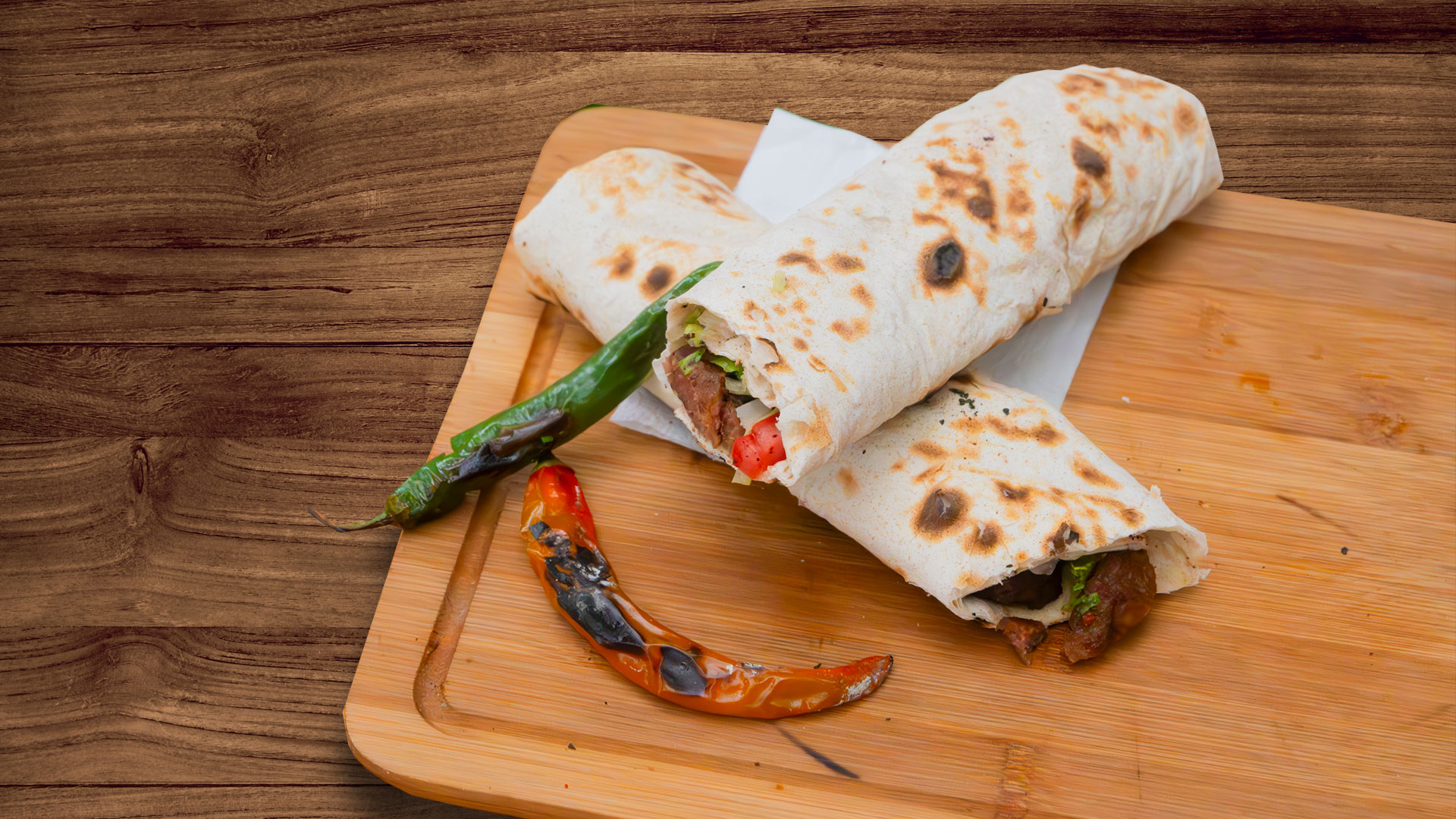 Köfte wrap