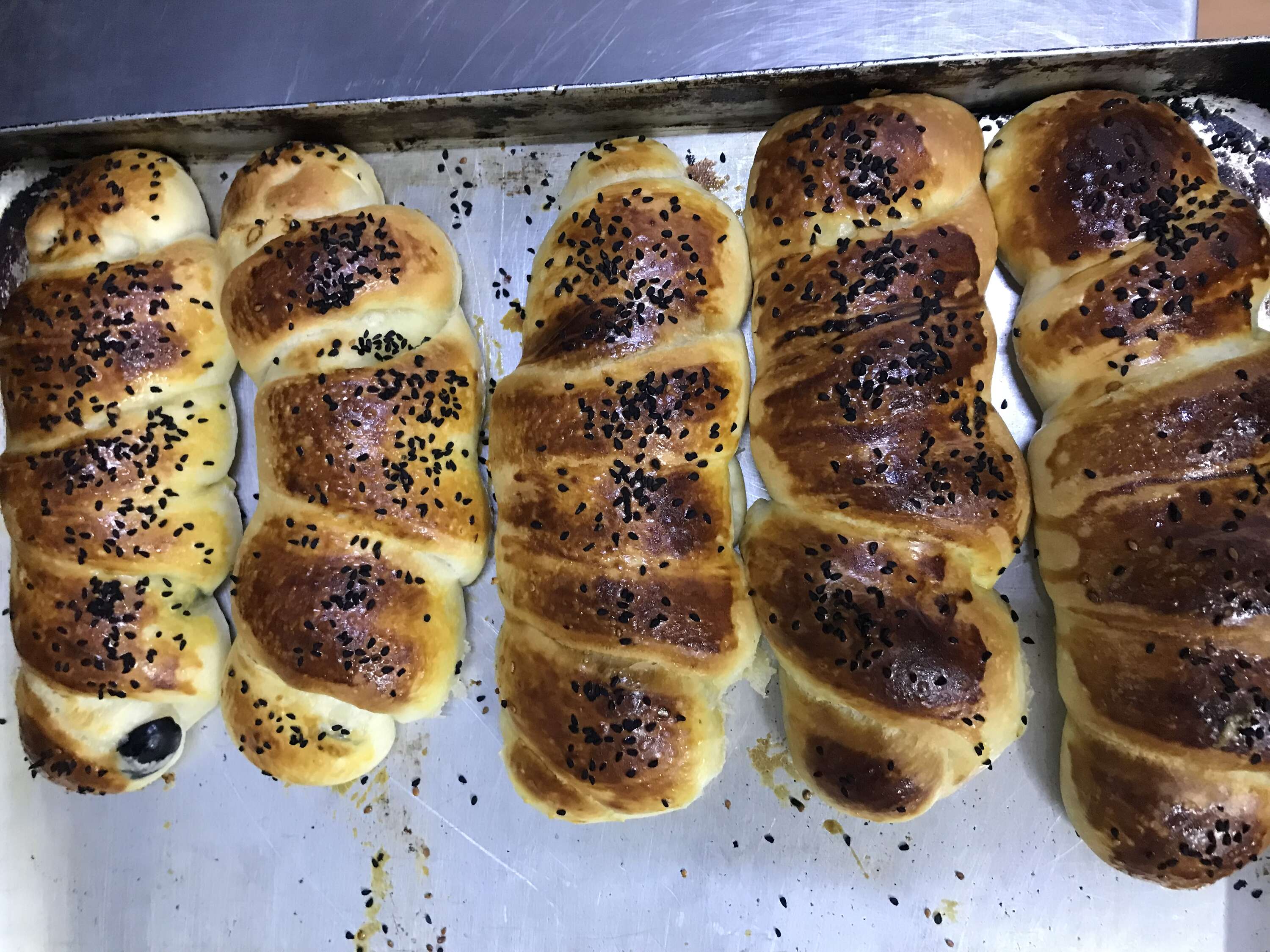 Zeytinli Kaşarlı Poğaça