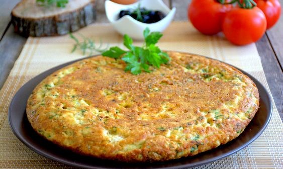 Patatesli Omlet
