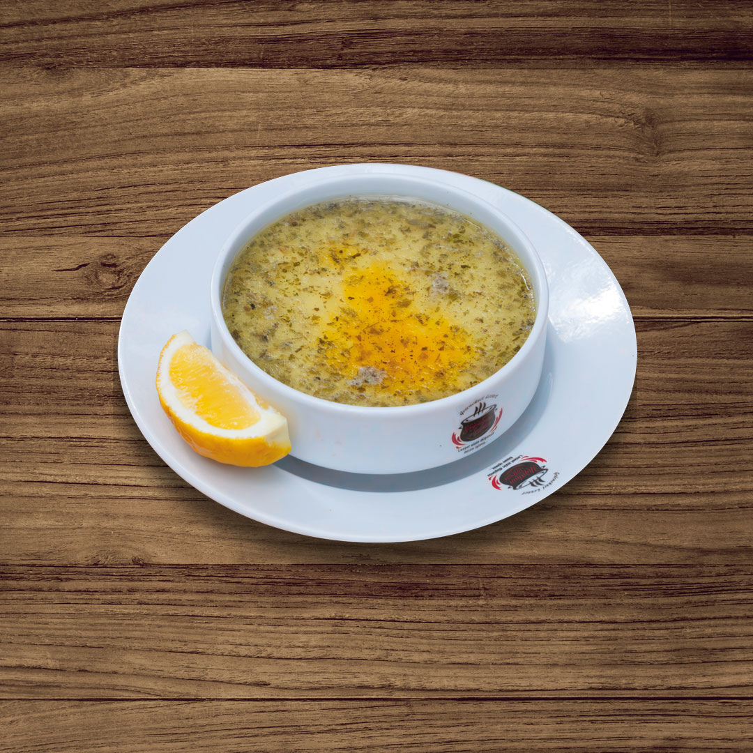 Chicken broth soup