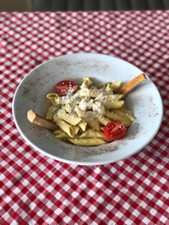 Penne with Curry Sauce