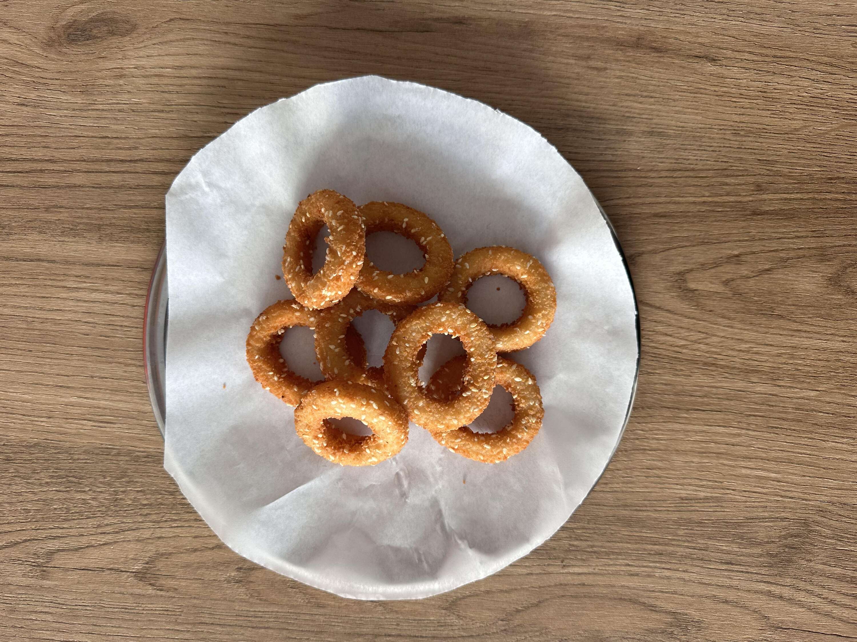 Sesame Onion Rings