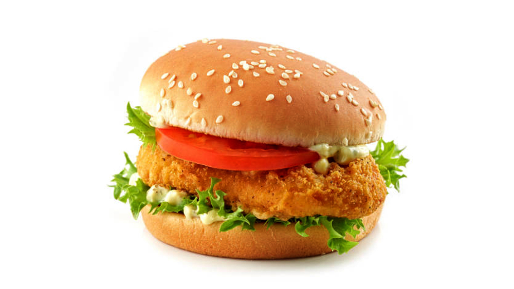 Toyuq burger