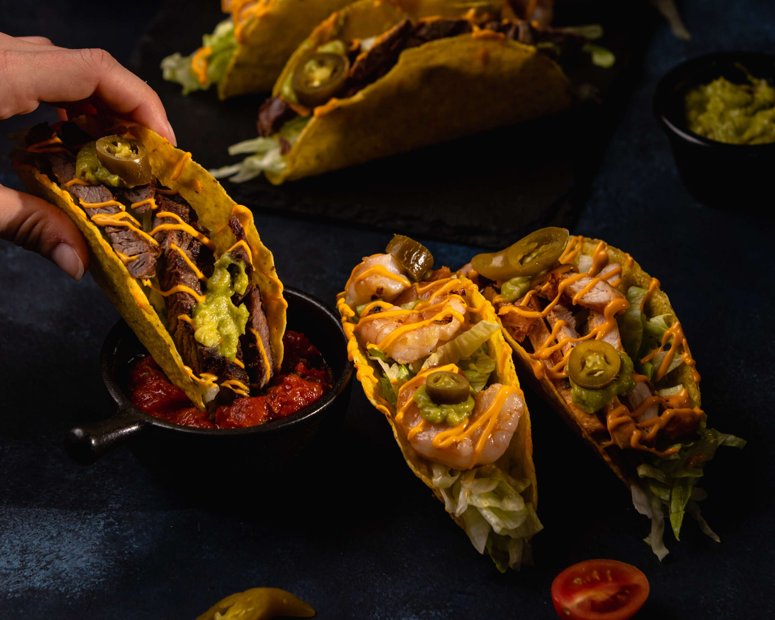 Tavuklu Taco