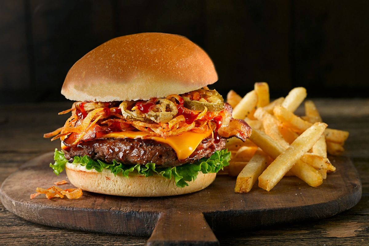 BBQ Amerikan burger 