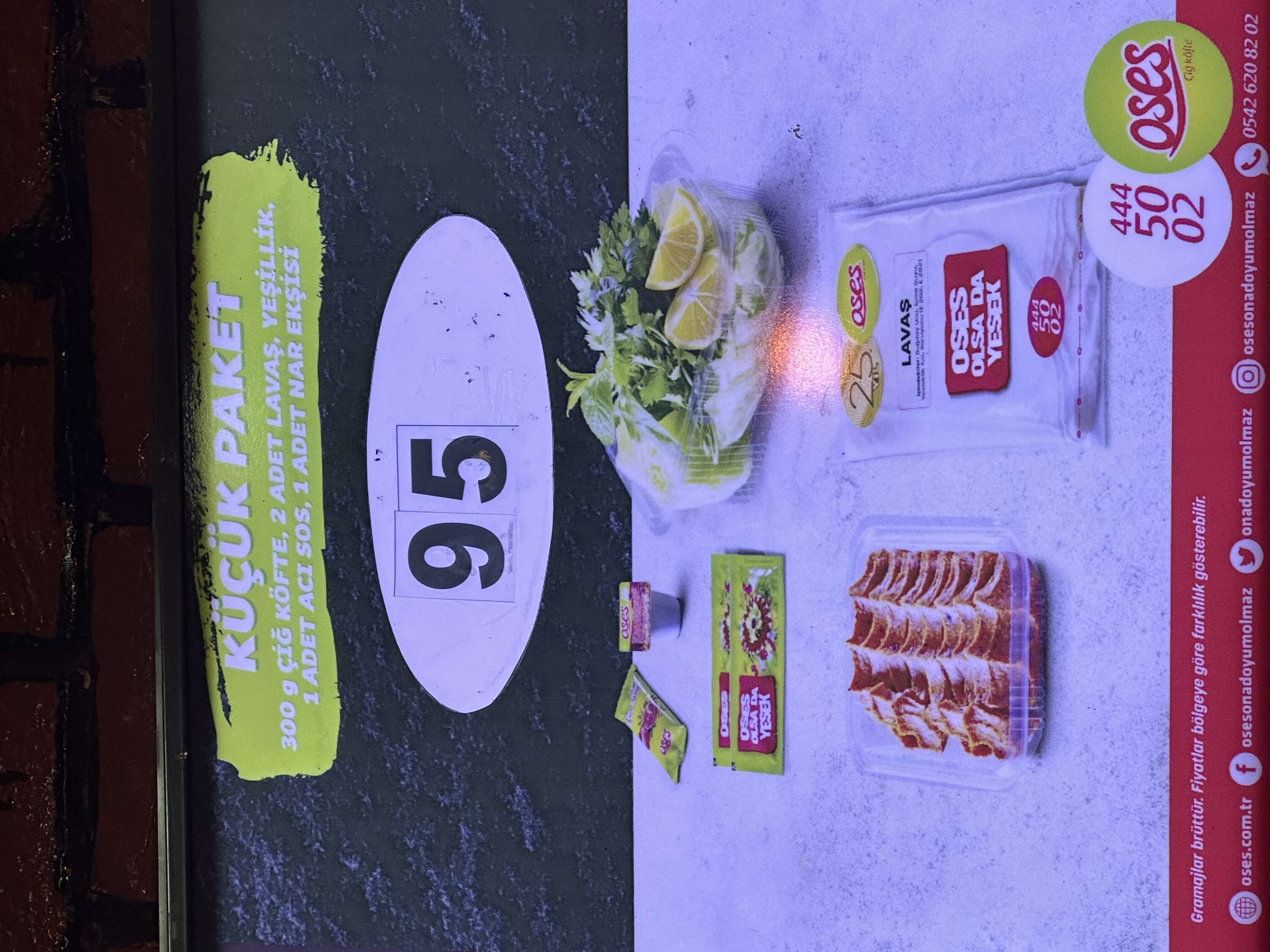 KÜCÜK PAKET 95₺