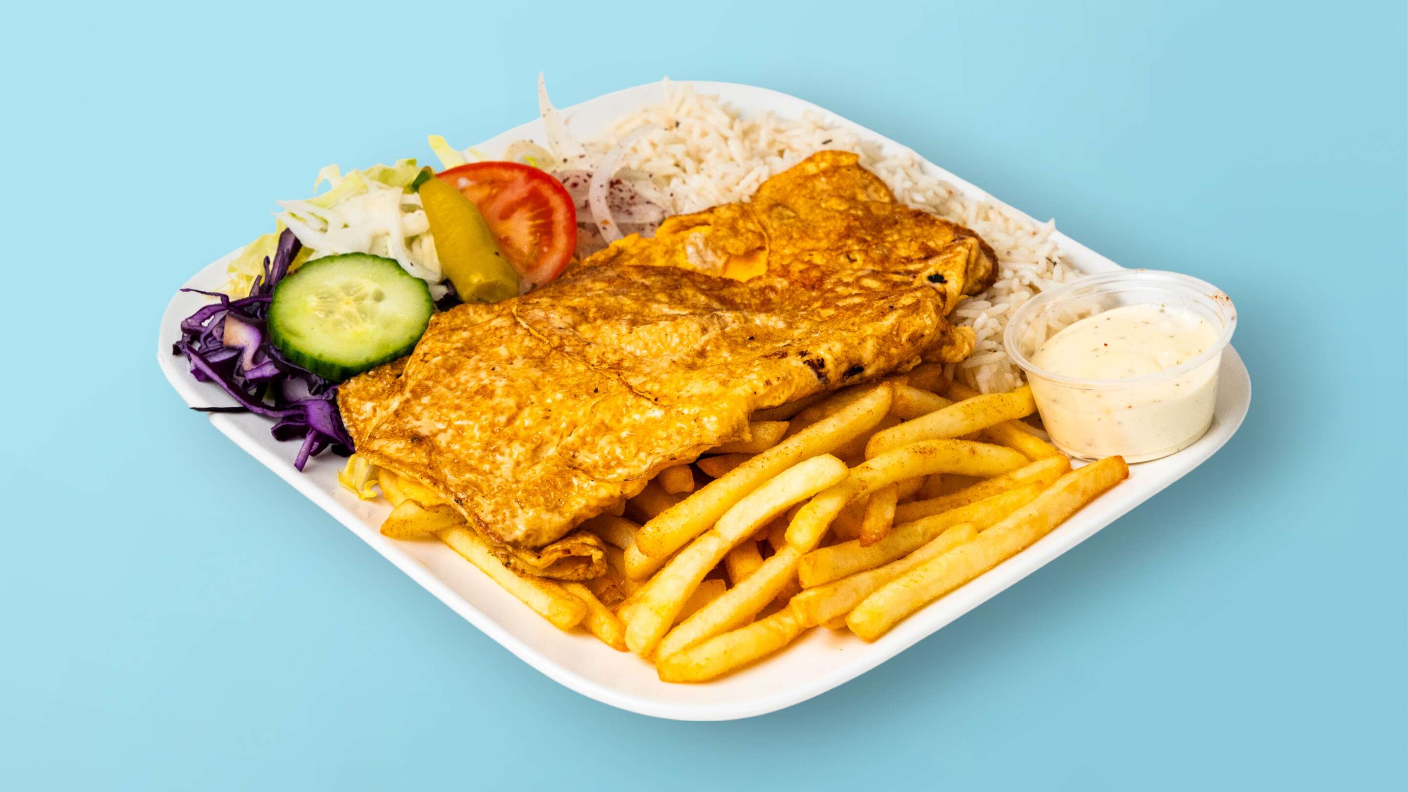 Omelette frites