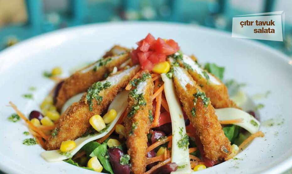 Çıtır Tavuk Salata