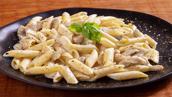 Mantarlı Kremalı Penne