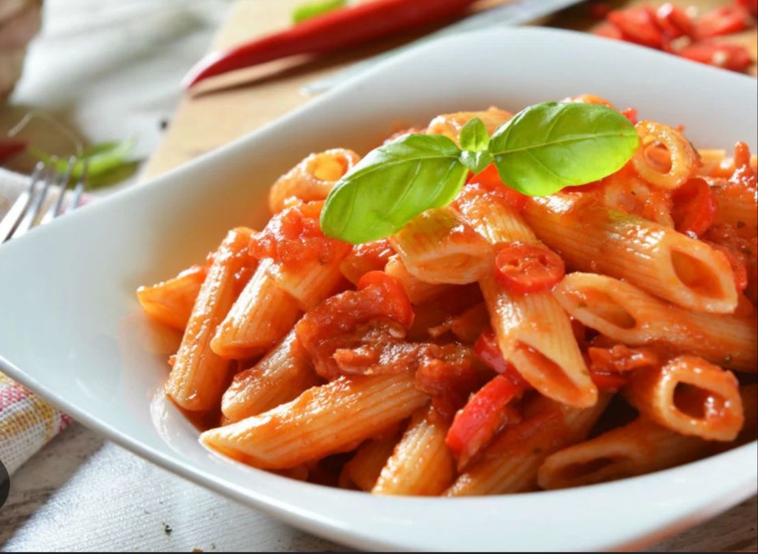 Domatesli Peynirli Penne
