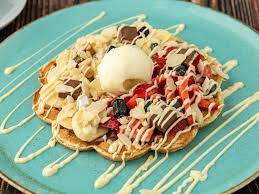Beyaz Çikolatalı Waffle