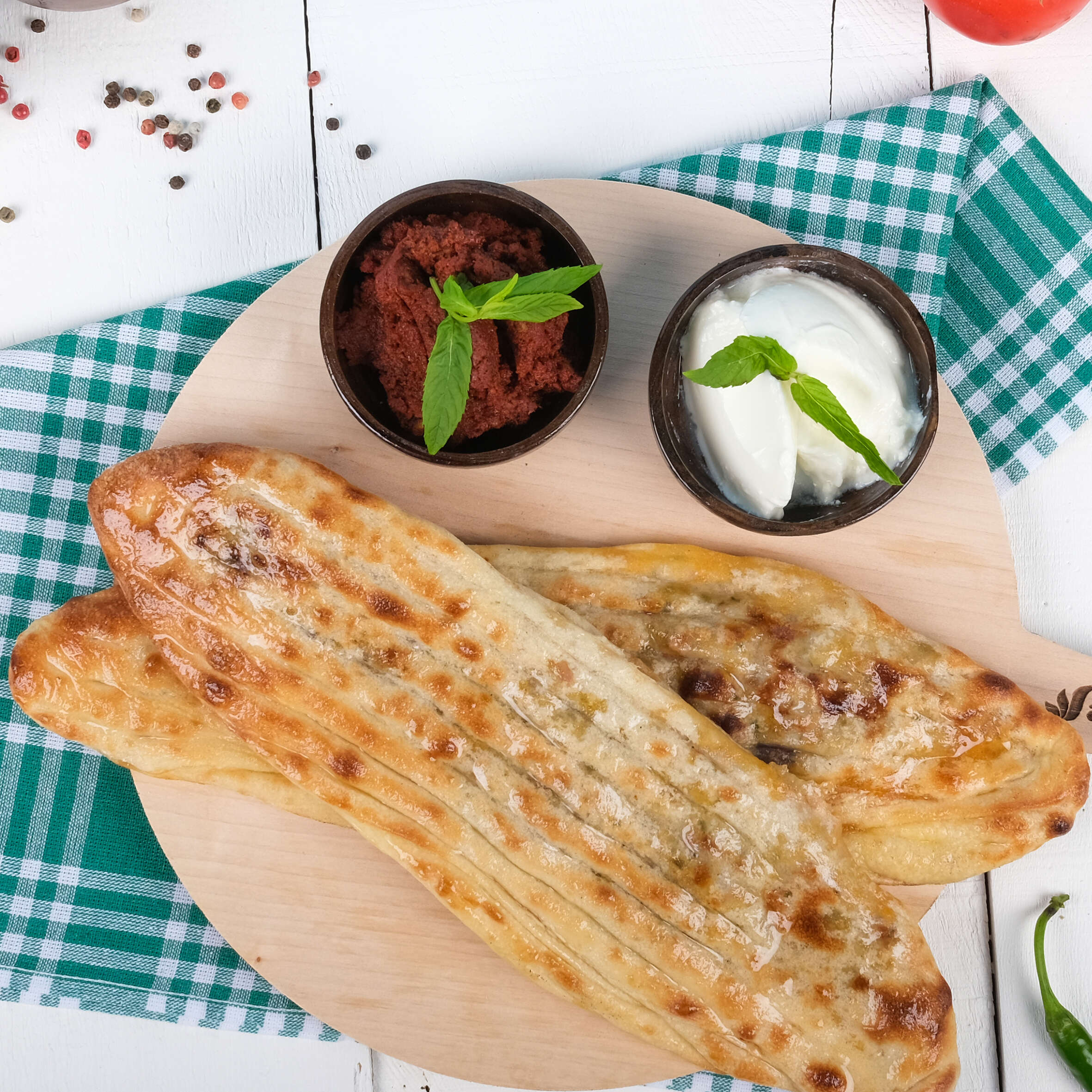 Minced Meat Kır Pidesi