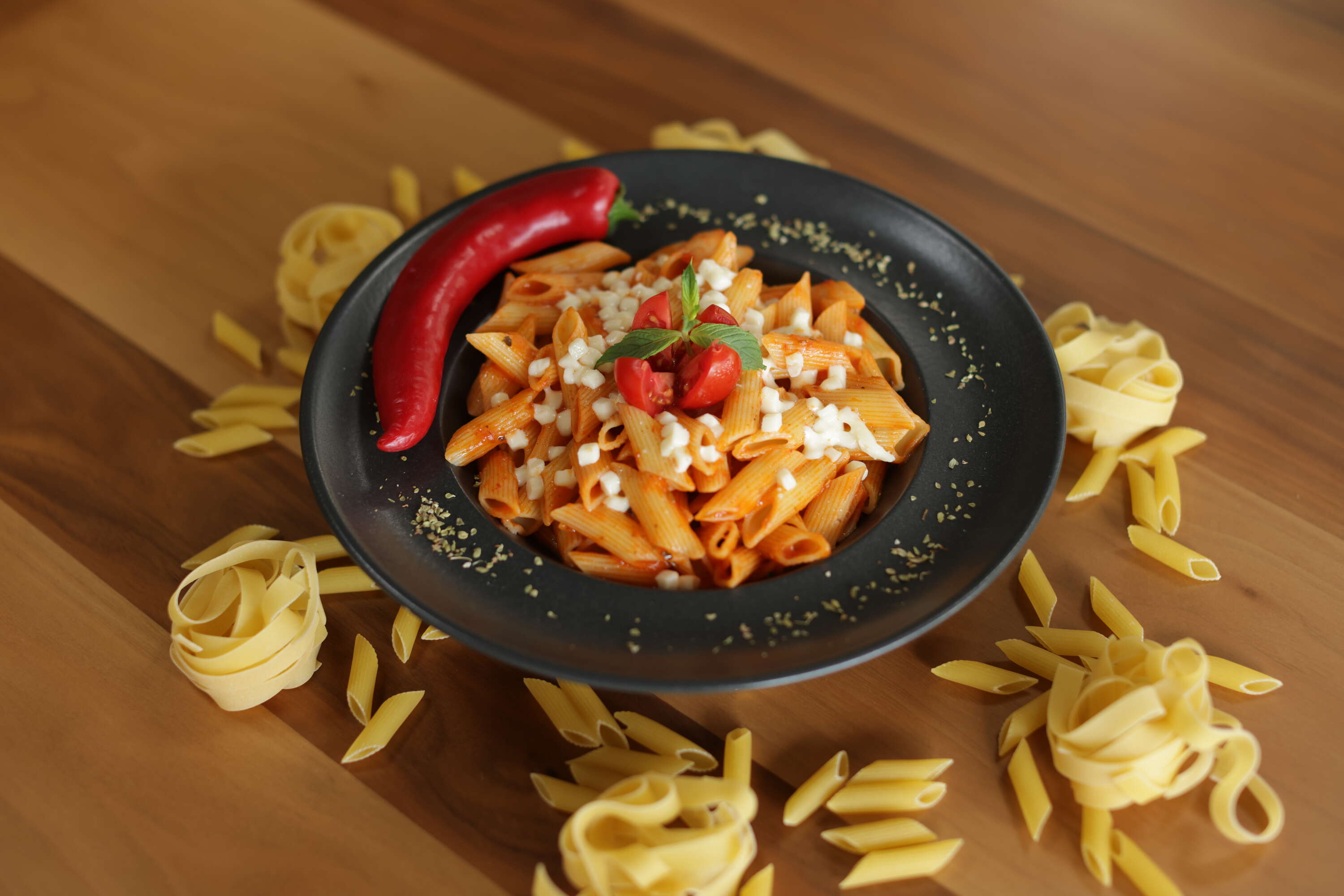 Penne all'arrabbiata