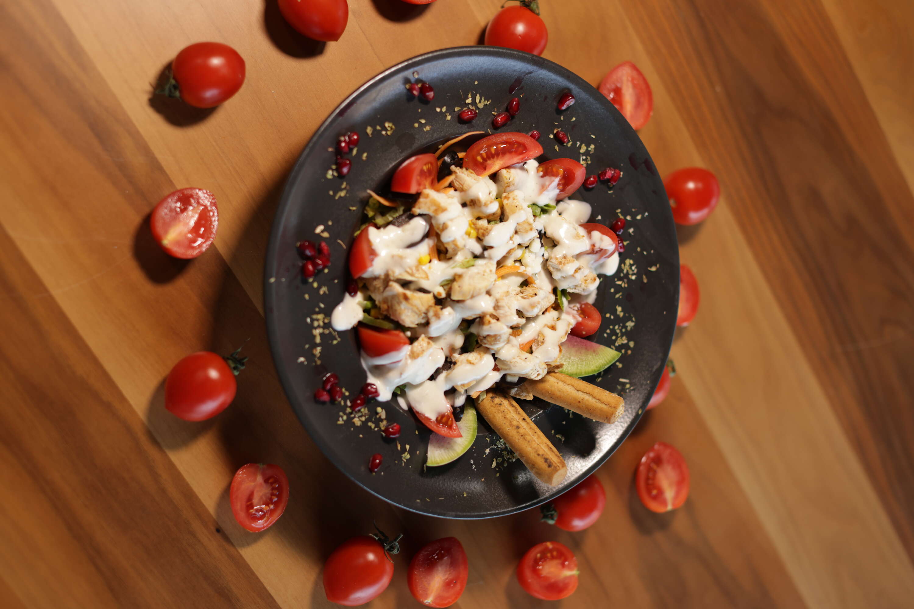 Caesar chicken salad
