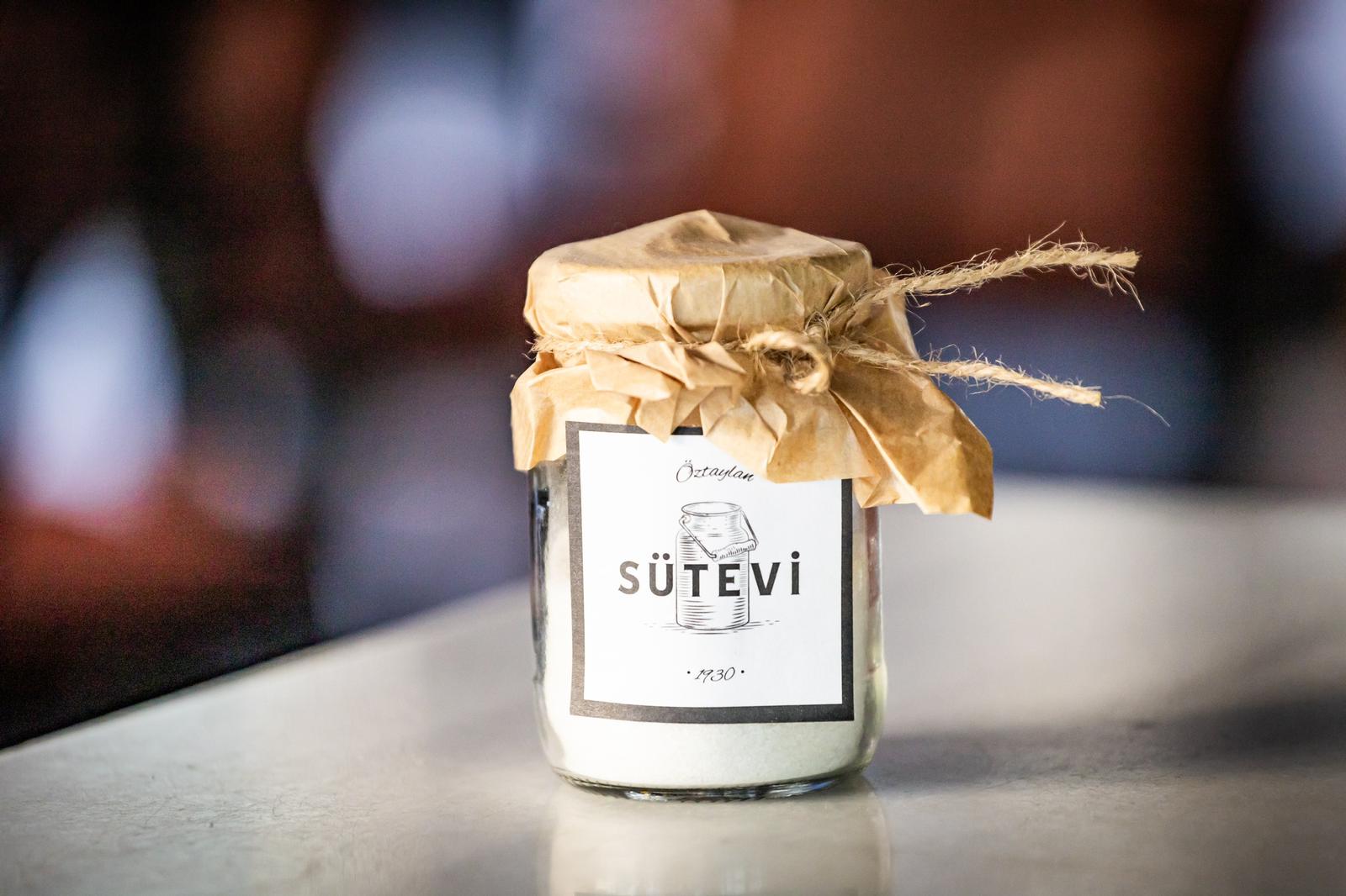 Jar of salep