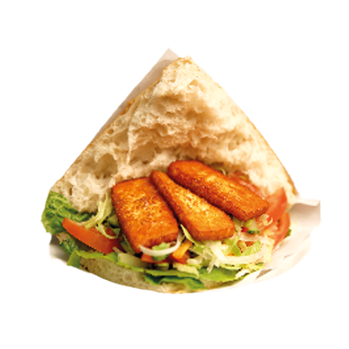 Halloumi im Brot