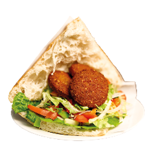 Falafel im Brot