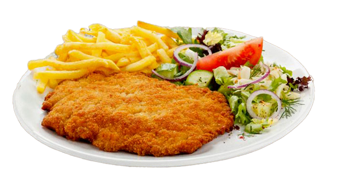 Schnitzel Teller