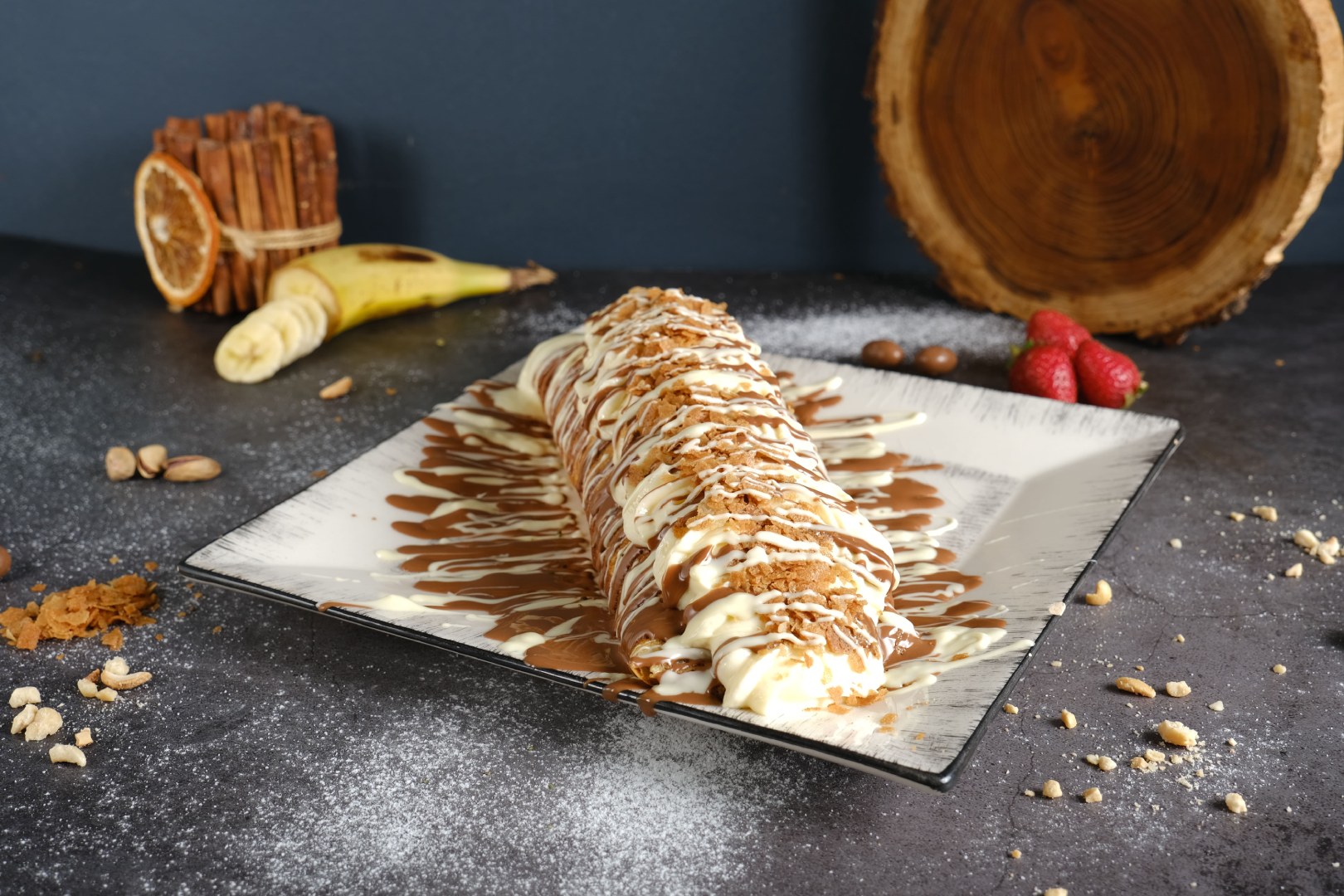 SUTLU CiKOLATALI WAFFLE