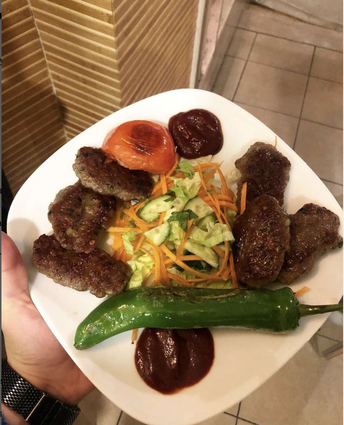 Grilled köfte