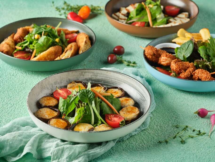 Oven-Baked Mushrooms with Kashar Cheese