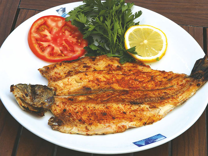Grilled trout