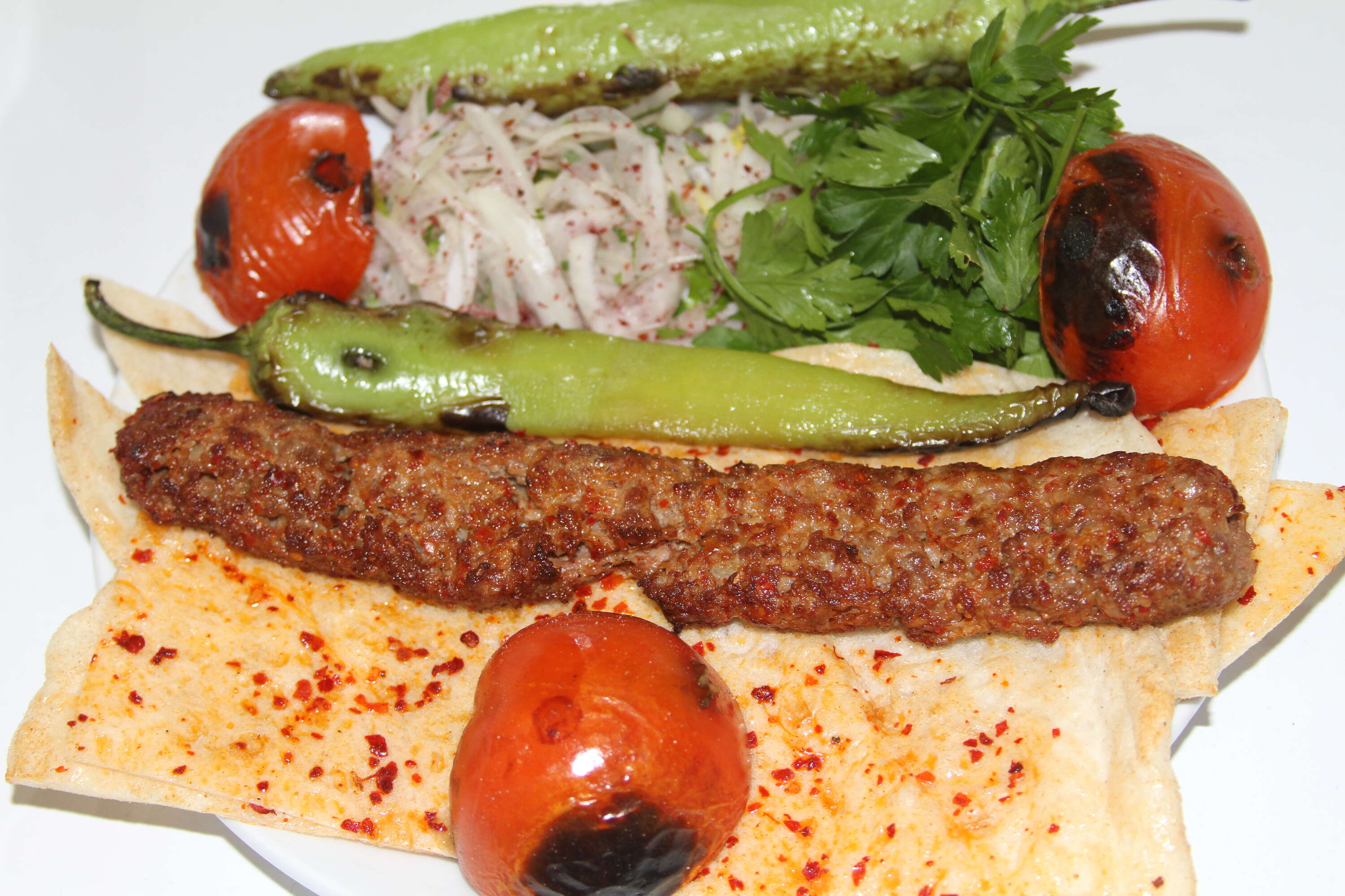 Zırhta Adana kebab